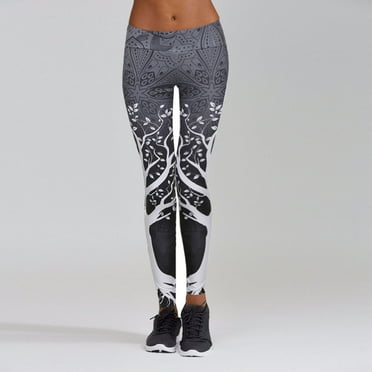 LEEy-World Leggings for Women Seamless Scrunch Lifting Leggings High Waisted Yoga Pants for Women, Workout Tight Grey,S