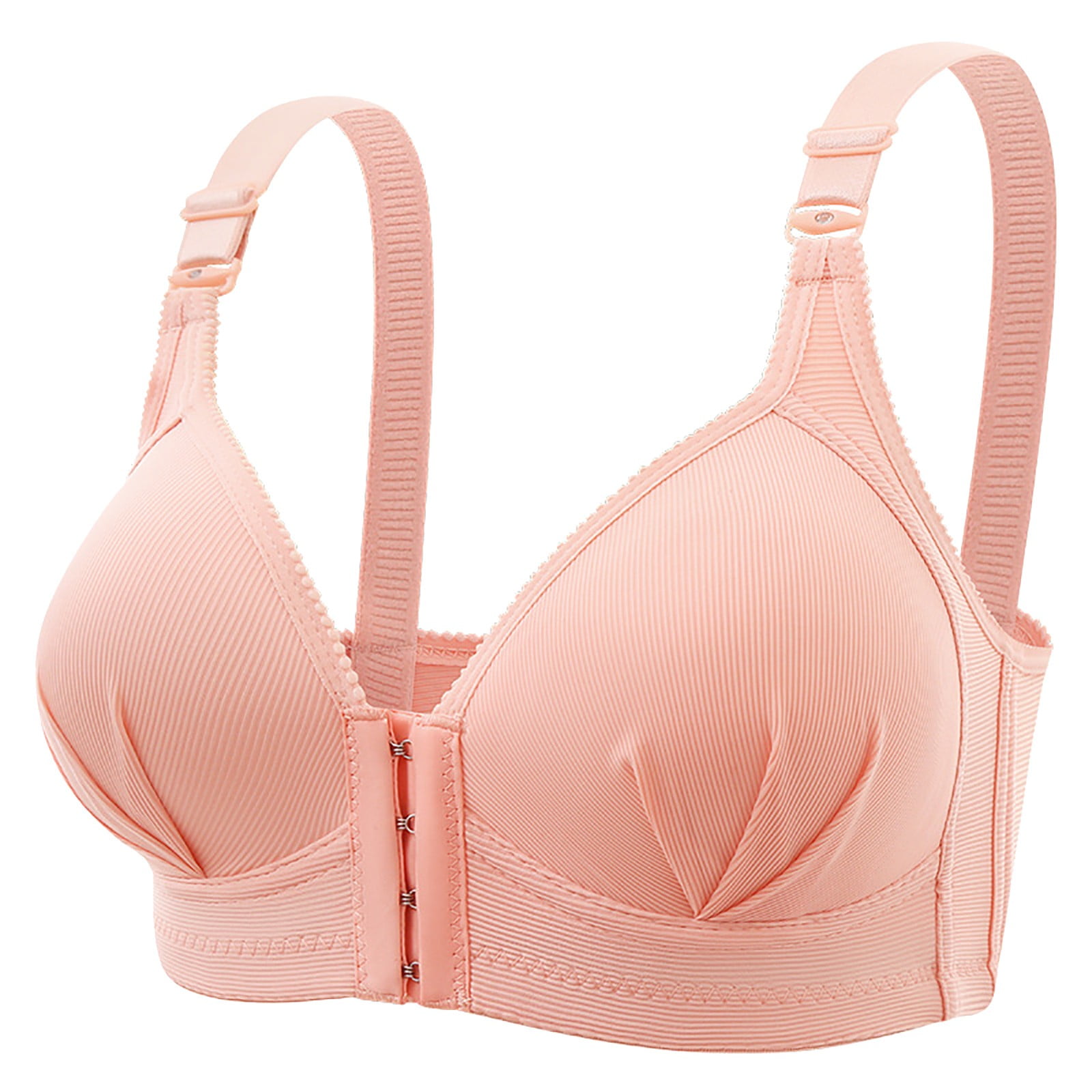 Buy Alies Women's Lacy High Coverage M-Frame Non Padded Comfort Minimizer  Wire-Free Bra Plus Size Online at Best Prices in India - JioMart.