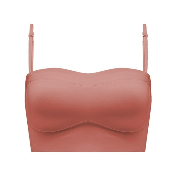 LEEy-World Lingerie for Women Women's Filifit Sculpting Uplift Bra Fashion Deep Cup Bra Full Back Coverage Hide Smooth Bra Red,M