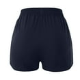 thumbnail image 1 of LEEy-World Shorts for Women Womens Sweat Shorts Summer Casual High Waisted Shorts Comfy Running Shorts Navy,M, 1 of 5