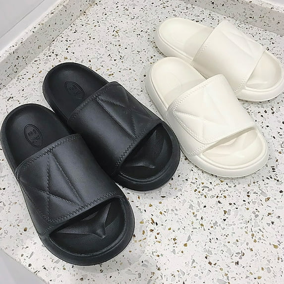 LEEy-World Slippers for Women Women's Summer Home Leopard Print Eva Soft Bottom Slippers Women Moccasins Slippers