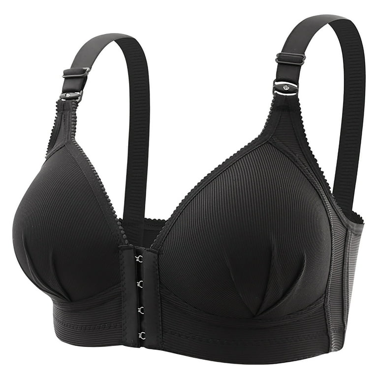 Buy online Women Black Solids Sports Bra from lingerie for Women