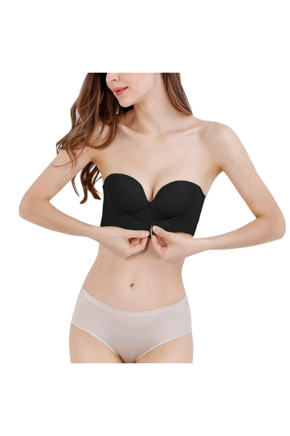Women'S Lingerie Out Bra Plus Hollow Size Yoga Sports Underwear Stretch Women's Bra Black,85F