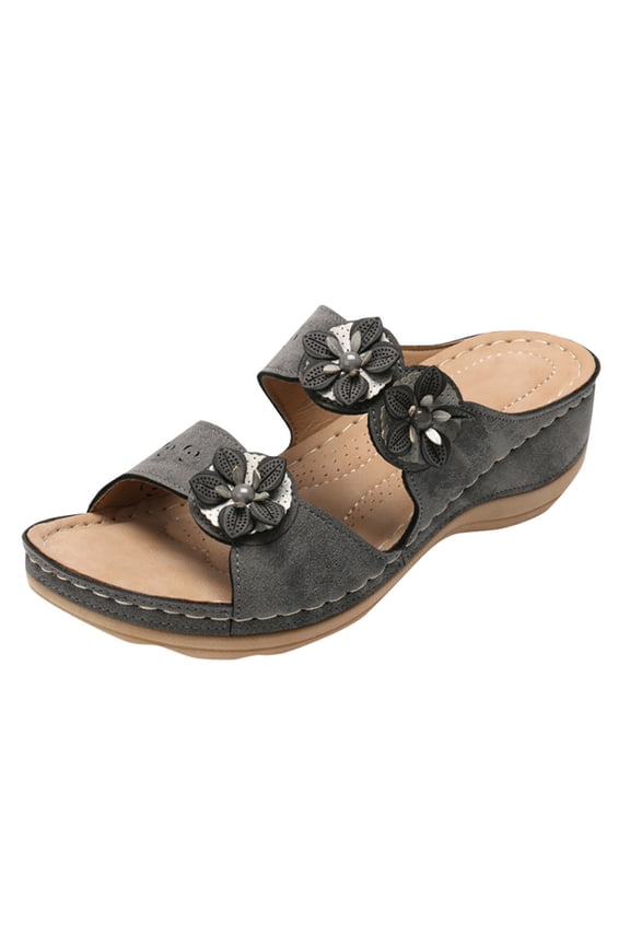 Women'S Slippers Women's Foreign Trade Flat Bottomed Massage Large Thimble Toesandals Home Warm Slippers Women