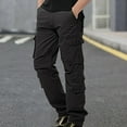 thumbnail image 1 of LEEy-World Work Pants for Men Mens Lightweight Joggers Pants, Cargo SweatPants for Men, Slim Workout Pants with Pockets Black,34, 1 of 4