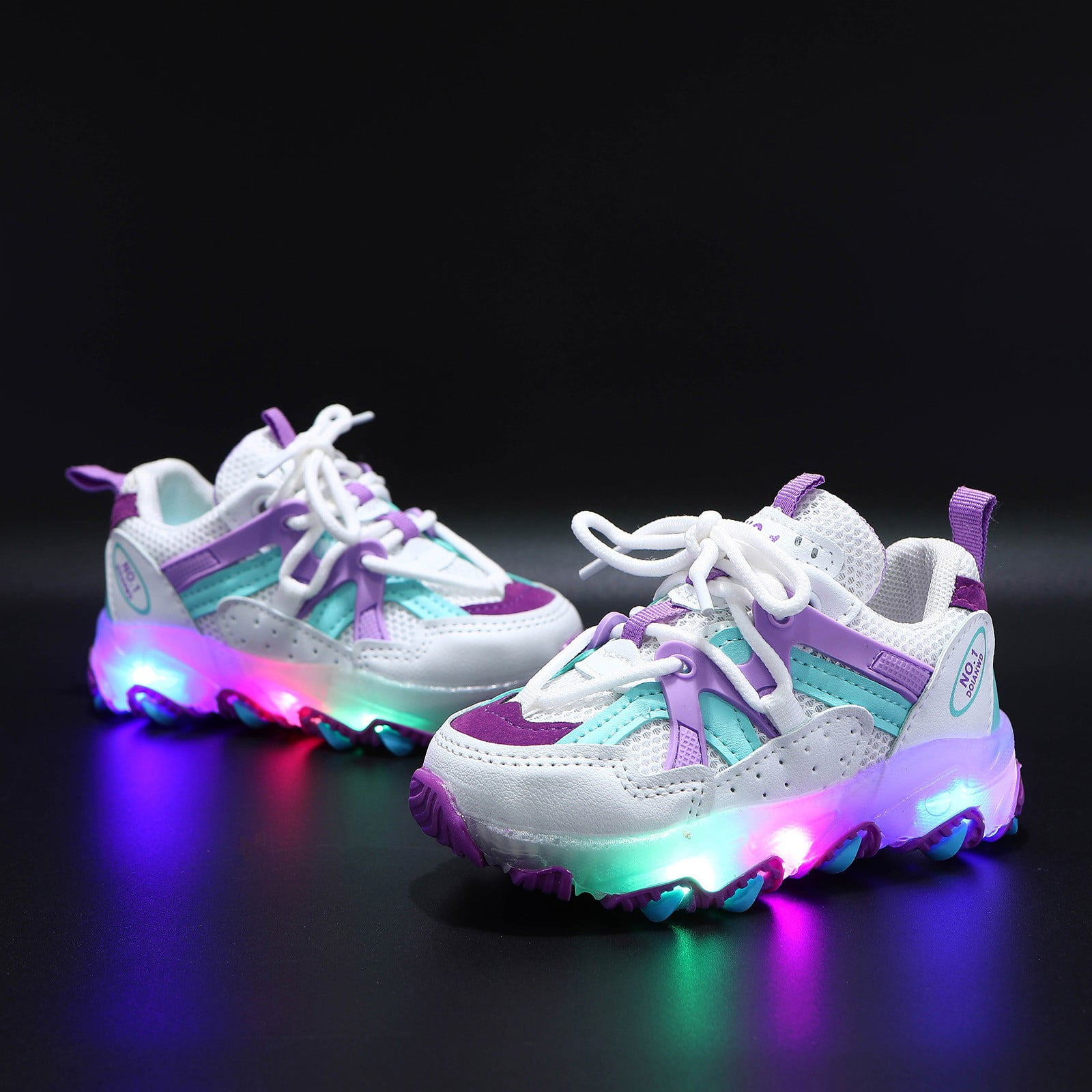 LEEyworld Baby Shoes Boys Baby Luminous Children Sport Light Shoes