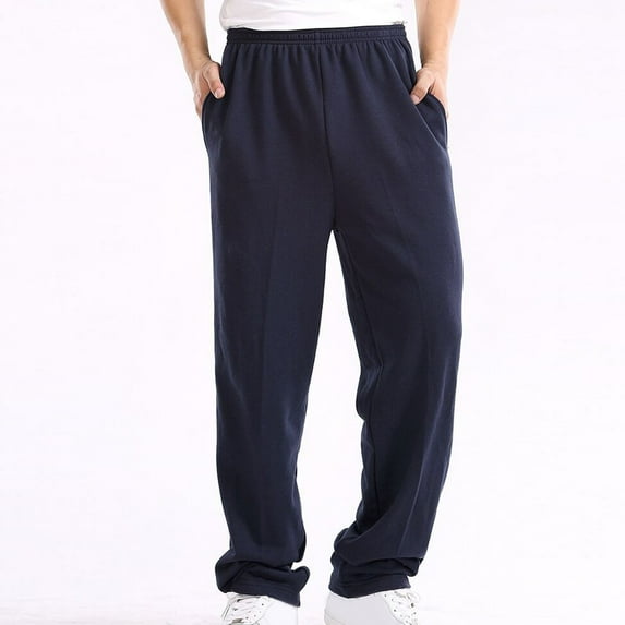 LEEy-world Cargo Pants Women Full Sports Patchwork Bodybuilding Mens Casual Skin Fitness Pocket Length Pants Men's pants Blue,XL