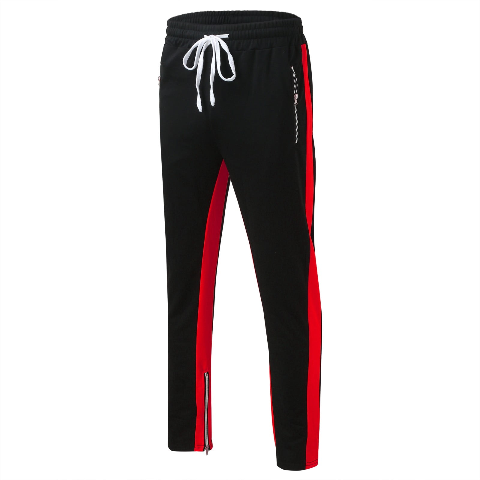 Women's sweatpants with discount zippers on bottom