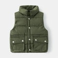 thumbnail image 1 of LEEy-world Children Kids Toddler Baby Boys Girls Sleeveless Patchwork Winter Solid Coats Jacket Vest Outer Boys Lightweight Jacket, 1 of 2
