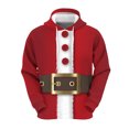 thumbnail image 1 of LEEy-world Christmas Hoodies for Boys Full-Zip Hoodies for Men Lightweight Long Sleeve Sweatshirt With Pocket Red,S, 1 of 3