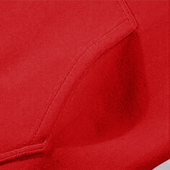 LEEy-world Cool Hoodies Hoodies for Men Winter Thick Jackets Sherpa Lined Zip Up 2023 Fabric Upgrade Red,M