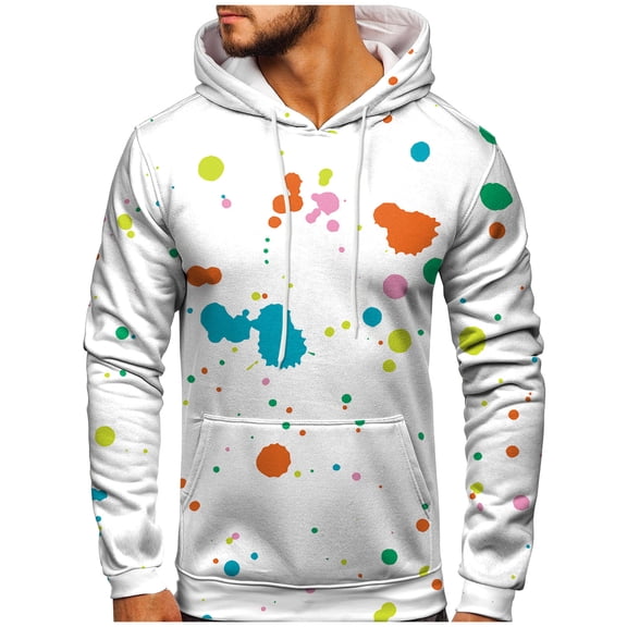 LEEy-world Cool Hoodies Men'S Hoodies Sweatershirt Casual Long Sleeve Gym Pullover