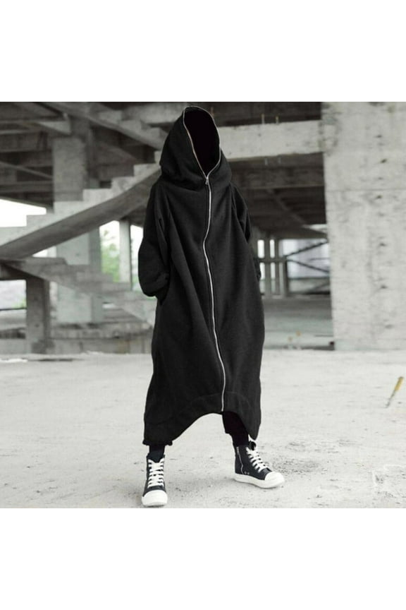 Full Zipper Hoodies For Men Hoodies For Men Heavyweight Sweatshirt - Full Zip Up Thick Sherpa Lined Black,4XL