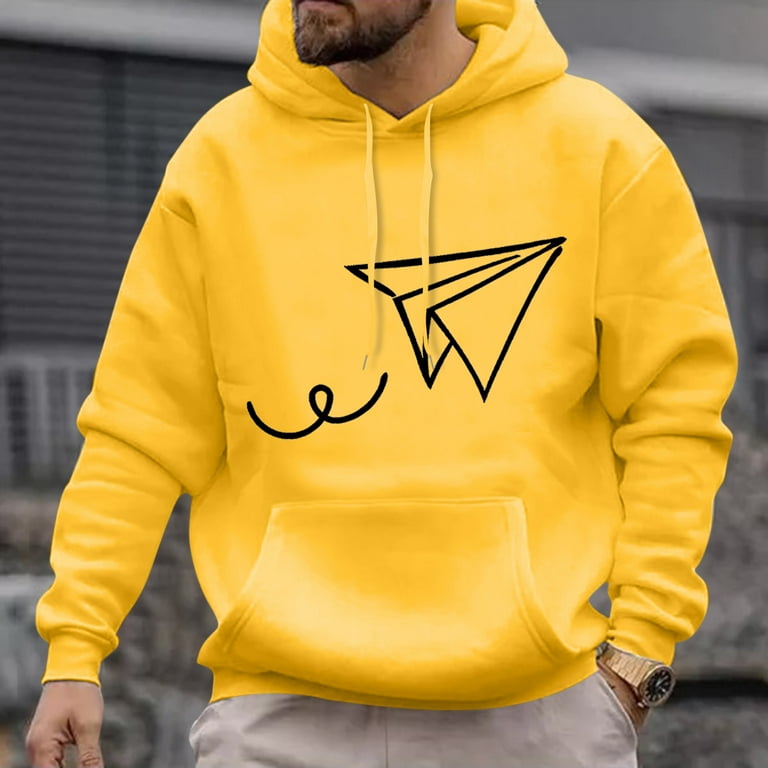 Leey-world Men's Full Zip Hoodie