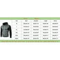 thumbnail image 1 of LEEy-world Hoodies For Men Pullover Men's Long Sleeve Crew Fashion Hoodies Top Sweatshirts Alphabet Graphic Casual Shirts Pullover Red,3XL, 1 of 4
