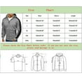 thumbnail image 1 of LEEy-world Hoodies for Men Men'S Sports Casual Full Zipper Long-Sleeved Hooded Sweater With Pockets Jogging Track and Filed Gym Training Hoodie Dark&nbsp;Gray,2XL, 1 of 5