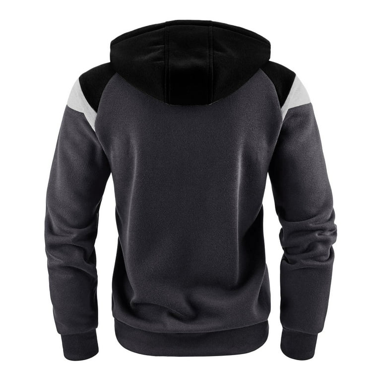 Men's polo pullover hoodie cheap