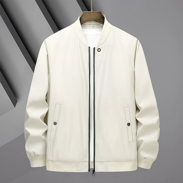 LEEy-world Jacket Men Men's Jacket-Lightweight Casual Spring