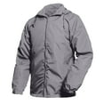 thumbnail image 1 of LEEy-world Jackets For Men Hoodie Men's Tactical Jacket 6 Pockets Water-Resistant Warm Windproof Softshell Lined Winter Hunting Coats Dark Gray,L, 1 of 3