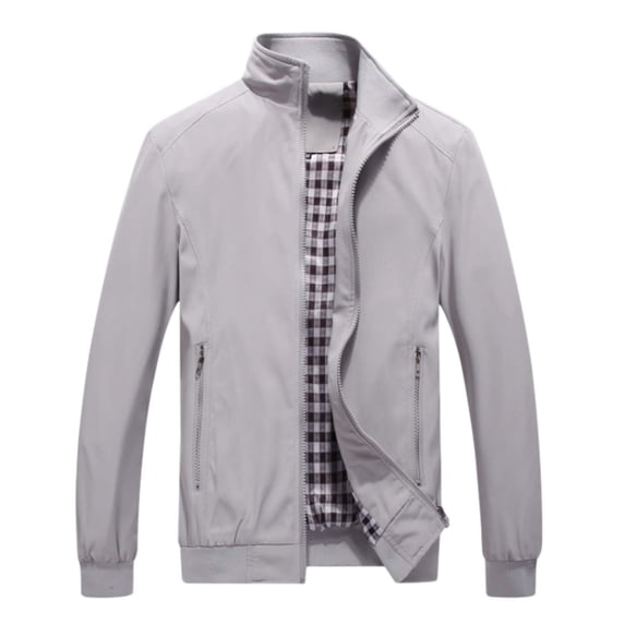 LEEy-world Fall Jacket Men's Tactical Jacket 6 Pockets Water-Resistant Warm Windproof Softshell Fleece Lined Winter Hunting Coats Dark Gray,L