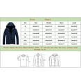 thumbnail image 1 of LEEy-world Jean Jacket Men's Lightweight Bomber Jacket Causal Varsity Flight Windbreaker Track Jacket Blue,M, 1 of 2