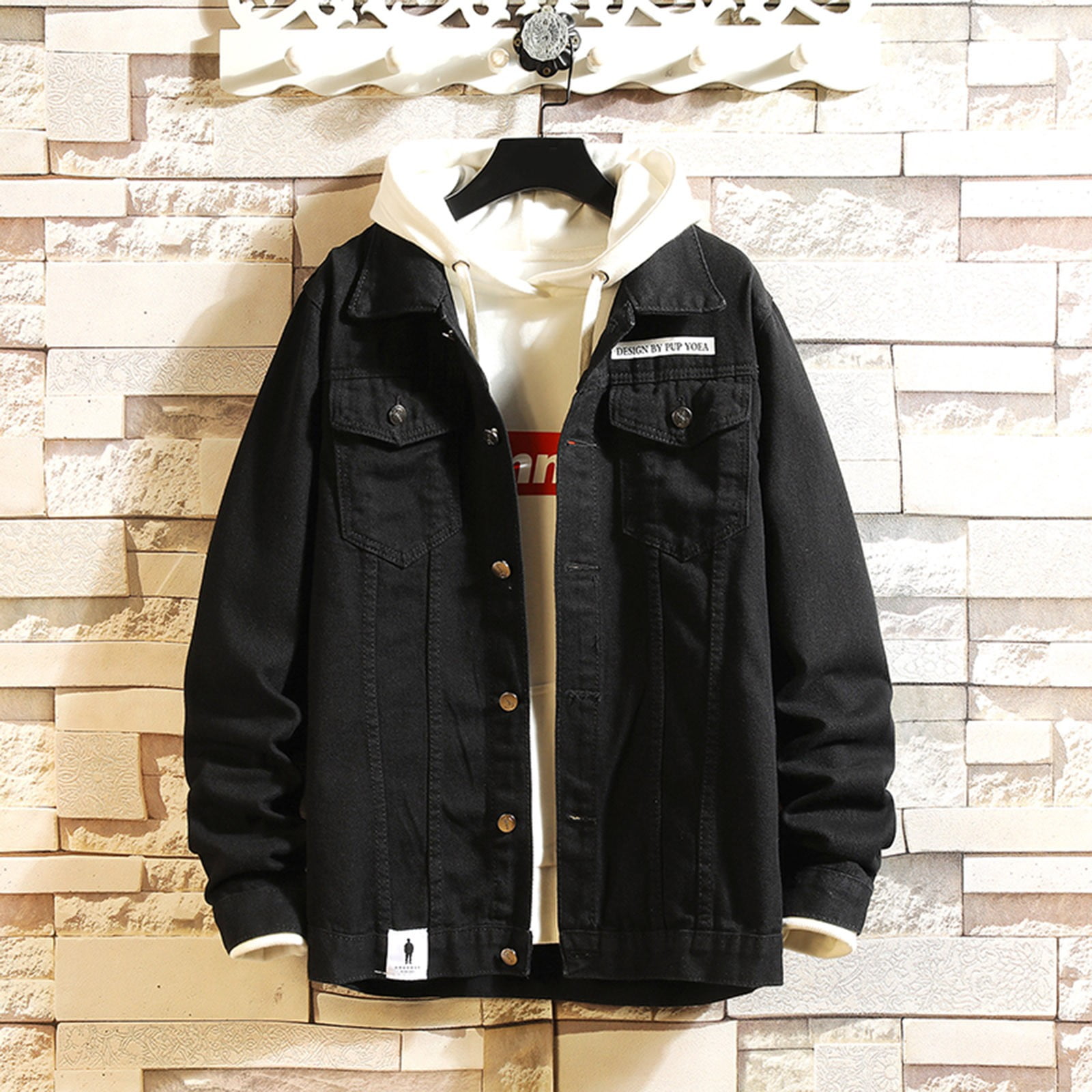 Tactical top denim jacket