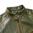 thumbnail image 1 of LEEy-world Jean Jacket for Men Men's Ultra Loft Lightweight Packable Puffer Jacket (Standard and Big & Tall) Green,5XL, 1 of 4