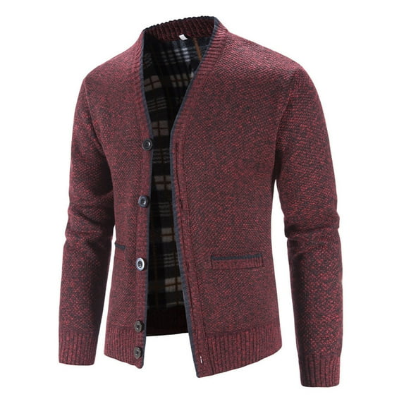 LEEy-world Leather Jacket Men Men's Cargo Jackets Cotton Lightweight Casual Work Coat Stand Collar Combat Jacket Windbreaker Multi Pockets Red,M