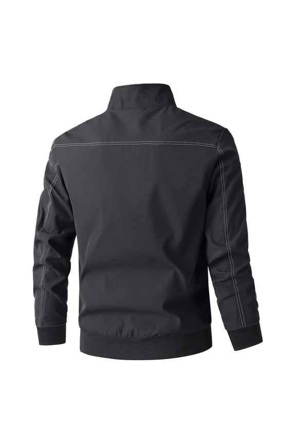 Leather Jacket Men Men's Ultra Loft Lightweight Packable Puffer Jacket (Standard and Big & Tall) Black,4XL