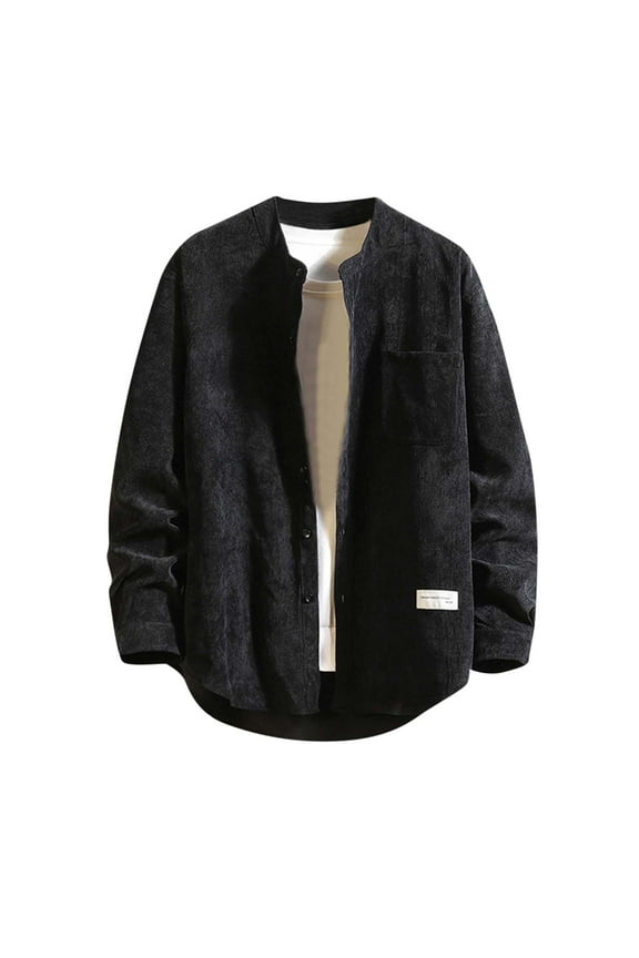 Light Winter Jackets for Men Flannel Plaid Shirt Jacket for Men Sherpa Lined Zip Up hooded Hoodies Black,5XL