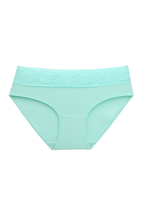 Lingerie for Women Underpants Panties Underwear Panties Bikini Solid Womens Briefs Knickers Cotton Panties Gift For Womens 2023,Light Blue