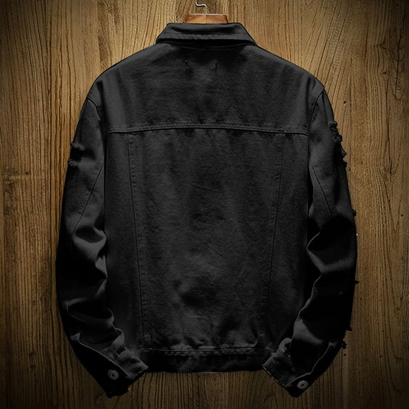 LEEy-world Long Winter Coats for Men Men's Lightweight Softshell Jacket Lined Hooded Water Resistant Winter Hiking Windbreaker Jackets Black,M