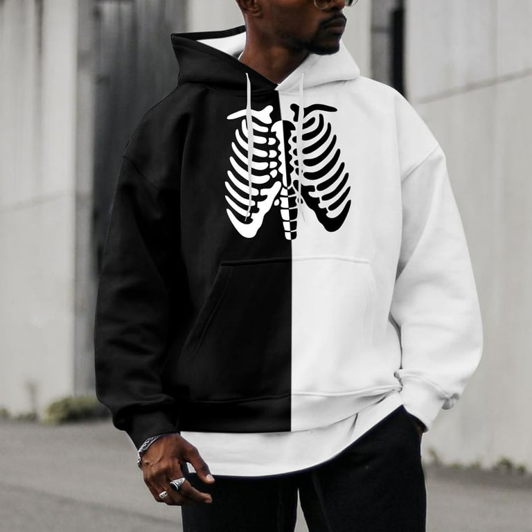 Striped zip up hoodie hot sale mens