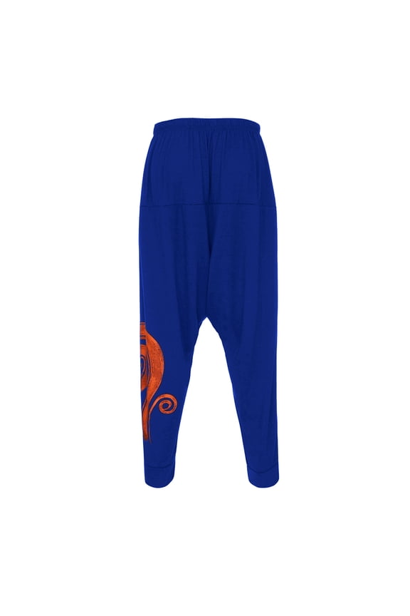 Men'S Pants Men's Jogger Drop Crotch Pants Sweatpants Fashion Hop Baggy Gypsy Harem Trousers Blue,S