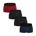 thumbnail image 1 of LEEy-world Mens Boxer Briefs Men's Thong Underwear Low Rise Bikini T-Back Red,Black,Navy,M, 1 of 1