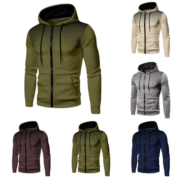 LEEy-world Mens Hoodies Pullover Men's Sherpa Lined Sweatshirts Pullover Basic Tops Warm Crewneck Winter Underwear Green,XXL