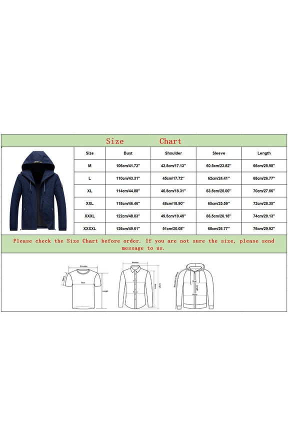 Mens Jacket Men's Hooded Tactical Jacket Water Resistant Soft Shell Winter Coats Blue,XXL