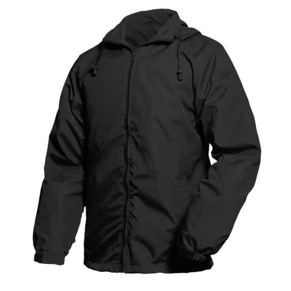LEEy-world Mens Jackets Lightweight Men's Jacket with Zipper Pockets Full Zip Lightweight Warm Winter Casual Jacket Coat Black,XL