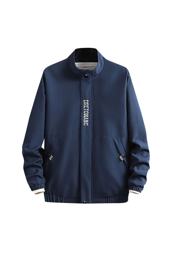 Mens Winter Jackets Men's Special Ops Tactical Soft Shell Jacket Coat Blue,L