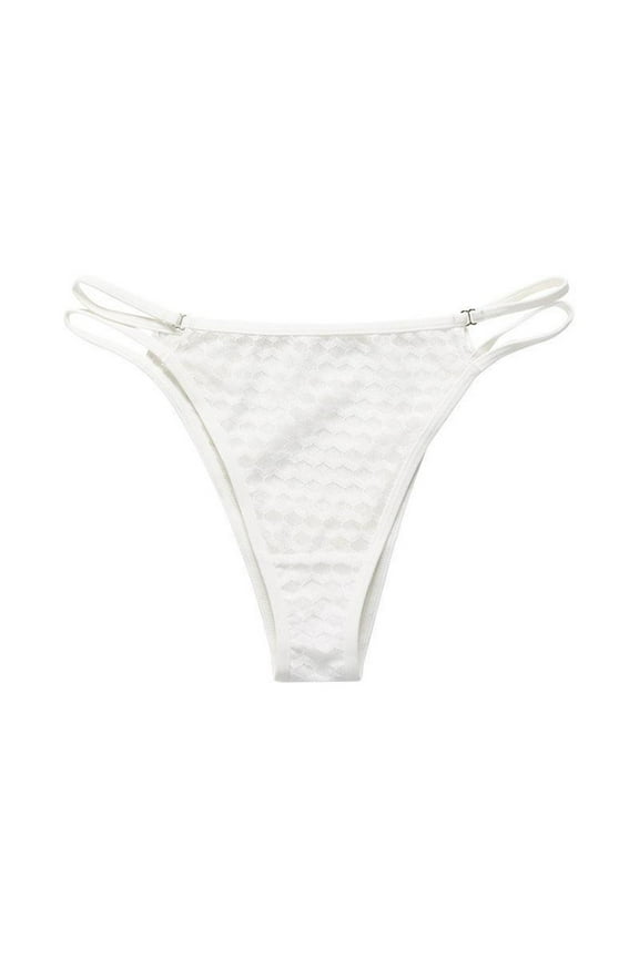 Seamless Underwear for Women Underwear Pack, Smooth Microfiber Thongs, Panties for Women,White