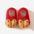 thumbnail image 1 of LEEy-world Toddler Shoes Boys and Girls Cartoon Character Pattern Warm Toddler Shoes Indoor Floor Socks Non Slip Fashion Toddler Cat and Shoes,Red, 1 of 5