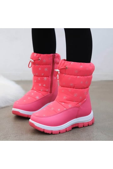 Men\'s Pink Insulated Rain & Snow Boots - Men main image 4