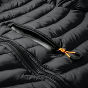 LEEy-world Winter Coat Men's Full-Zip Jacket Casual Stand Collar Outwear Winter Tactical Jackets Warm Coats Navy,4XL