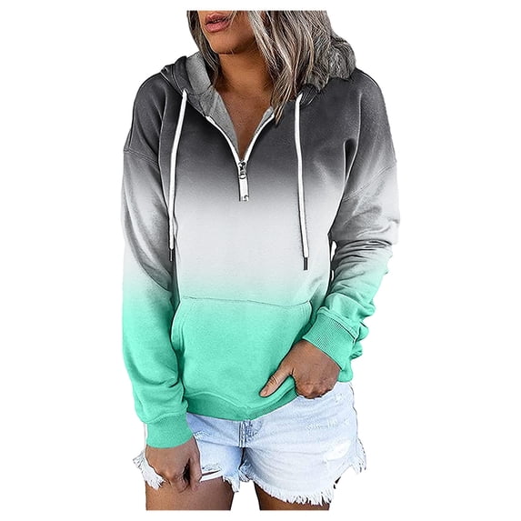LEEy-world Womens Hoodies Women's Oversized Sweatshirt E-Girl Hoodies Pullover for Teen Girls Long Sleeve Jackets Baggy Streetwear Green,M