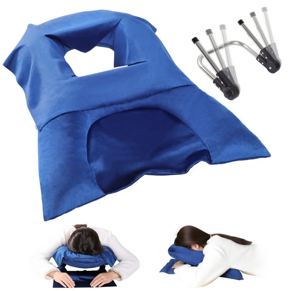 LEFEKE Face Down Pillow - Adjustable Stomach Sleeping Pillow for Recovery After Eye Surgery BBL, Prone Pillow, Removable Washable Cover, Home Massage Office Workplace Nap Pillows