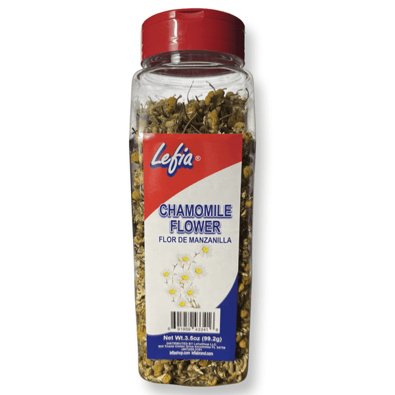 LEFIA CHAMOMILE FLOWER SPICES/FLOR DE MANZANILLA 3.5OZ