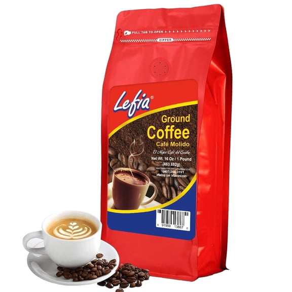 LEFIA GROUND COFFEE 16Oz Bag Dominican