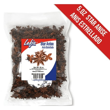 LEFIA WHOLE ANISE STAR WHOLE - ANIS ESTRELLADO - 5 OZ