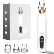 Lefinee Blackhead Remover Vacuum, Usb Rechargeable Facial Pore Cleaner with 3 Suction Levels for All Skin Types, 1 Pack