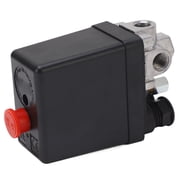 LEFOO 4-Port Air Compressor Pressure Switch, 135-175 PSI, 20A, AC 240V, Heavy Duty Replacement Control Valve